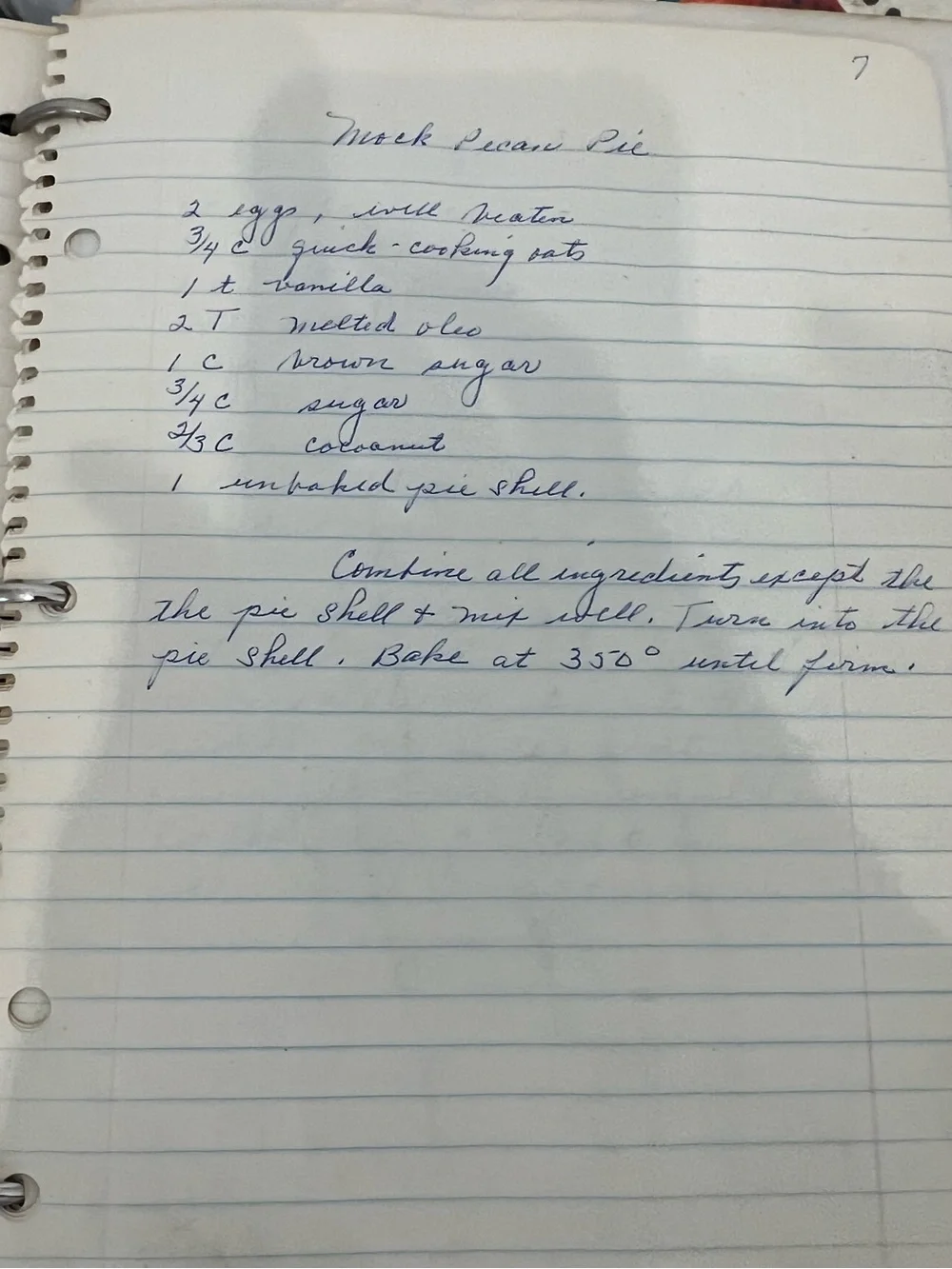 Recipe Binder 1930s-2001 Handwritten Recipes Clippings Homemaking Ephemera